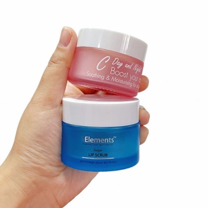 Customized 30g 50g 60g 80g 100g 120g Printed Colored Skincare Cream Jar 1.7oz Glass Cosmetic Jars Container With Screw Lid - Product Image 3