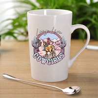 Mode Cowgirls Uv Dtf Transfert Autocollants Pour 16 20 Oz Tasses À Café Gobelets Étanche Uv Dtf Tasse Wrap Étiquettes