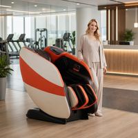 Fauteuils de massage pour aéroports, gares et centres commerciaux – Fauteuil de massage Shiatsu électrique intégral avec airbag et chauffage