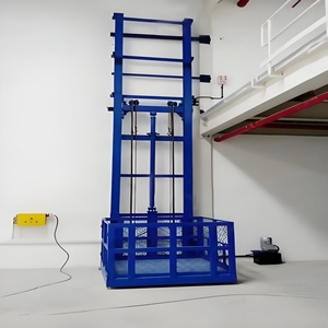 Plataforma Elevadora Hidráulica de Carga Montada en la Pared de Alta Calidad y Bajo <span class=keywords><strong>Precio</strong></span> de Senshuo, Elevador de Carga Interior con Certificación CE ISO - Product Image 5