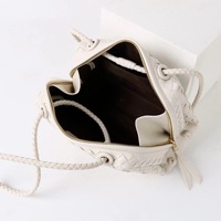 Sac tissé à la main de haute qualité, sacs à main en cuir véritable, élégant, décontracté, sac à bandoulière, grande capacité, sacs fourre-tout pour femmes