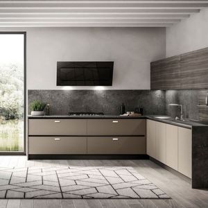 WEKIS Luxury Modern Square Zinc <b>Pulls</b> <b>for</b> Kitchen Dresser Cabinets Customized Modern T <b>Bar</b> Brass Handle Cupboard Knobs Bedroom - Product Image 5