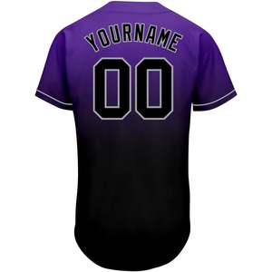 Ropa de softbol personalizada, camisetas de béisbol y softbol personalizadas para hombres, mujeres, niños jóvenes, uniformes de equipo deportivo con botones cosidos - Product Image 2