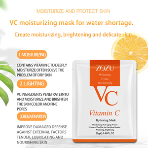 Produits de soin de la peau ZOZU, hydratant, contrôle du sébum, pour améliorer la peau sèche, carence en vitamine C, masque - Product Image 2