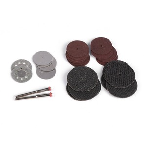 Kit de polissage pour meuleuse électrique, 30 pièces, avec accessoires pour papier abrasif et tige de connexion, pour outil rotatif - Product Image 3