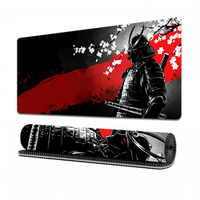 Tapis de bureau imprimé style anime japonais grand format pour la vente en gros, tapis de souris de jeu pour configuration informatique