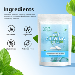 Marca Privada con Cafeína que Alivia la Sensación en la Boca y Ayuda a Prevenir la Decalcificación Dental MINI GUM - Product Image 5