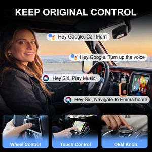 Adaptateur CarPlay sans fil 4 en 1, <span class=keywords><strong>Android</strong></span> Auto, Mirror Link, AirPlay, Plug and Play, universel pour iOS et <span class=keywords><strong>Android</strong></span>, vente flash - Product Image 6