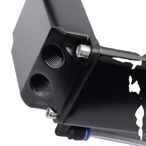 Depósito de Combustible Universal de Aluminio de 0.75L para Motor de Carreras D1 Cuadrado, Nuevo, con Indicador de Manguera de Aceite - Product Image 3