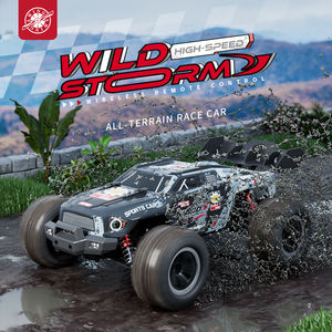 AiJH alta velocidad <span class=keywords><strong>Rc</strong></span> coche 50 KM/H Motor sin escobillas 1/16 Coche Todoterreno De Control Remoto vehículo camión Juguetes - Product Image 4