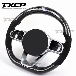 <span class=keywords><strong>Volant</strong></span> en fibre de carbone compatible avec <span class=keywords><strong>Mercedes</strong></span> Benz W205 W213 GLE GLS W219 W204 W222 S500 S320 S300 S400 W212 W206 G63 GE63 X190 - Product Image 2