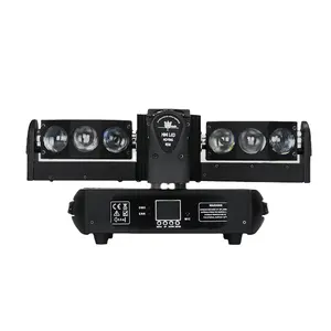 Sharpy RGBW 4IN1 DMX 512 LED Cross Beam 12W*10PCS Moving Head Light Colourful Light Professional Lighting