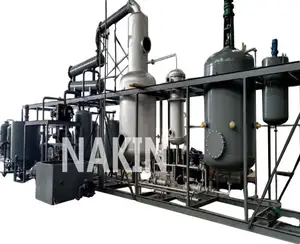 High Recovery Rate 93 % Used Engine Oil Recycle Black Oil Recycling Plant