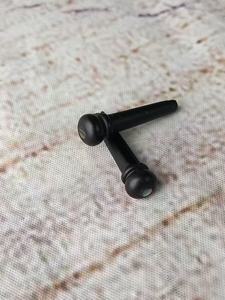 Clavijas de puente y clavijeros de afinación de ébano de alta calidad para guitarra, ideales para personalizar guitarras de marca de alta calidad. - Product Image 5