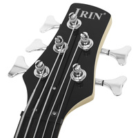 IRIN 5 Senar Bass Elektrik 24 Fret Maple Body Neck Gitar Bass Instrumen Senar Gitar Bass Elektrik Tersedia 6 Warna