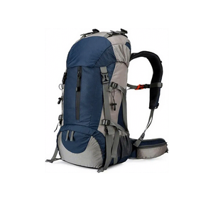 50L Breathable BackSupport Hiking <b>Backpack</b> Ergonomic Weight Transfer Waist Belt Adjustable Strap System <b>Trekking</b> Camping Daypack - Product Image 1