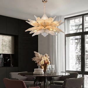 2023 Zhongshan fabbrica <span class=keywords><strong>lampadario</strong></span> soffitti alti Villa banchetto lampadari in vetro matrimonio e lampade a sospensione di lusso <span class=keywords><strong>lampadario</strong></span> - Product Image 2