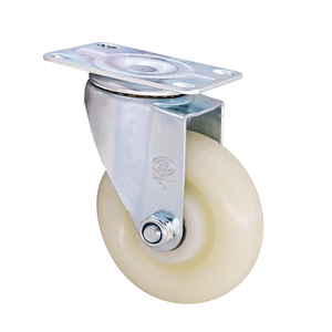 Roulettes pivotantes en nylon de 3, <span class=keywords><strong>4</strong></span> et 5 pouces à usage moyen avec noyau en PP et frein pour chariots et meubles - Product Image 3