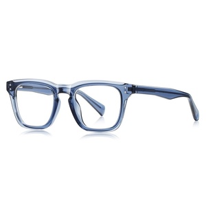 QSKY Monturas <span class=keywords><strong>de</strong></span> <span class=keywords><strong>Gafas</strong></span> para Hombre <span class=keywords><strong>de</strong></span> Alta Calidad, Monturas <span class=keywords><strong>de</strong></span> <span class=keywords><strong>Gafas</strong></span> Ópticas con Protección Anti Luz Azul para Computadora, Nuevo Modelo - Product Image 3