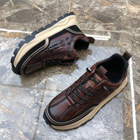 Sneakers d'été pour hommes |   Tige en PU, légère et souple, logo personnalisé, vente en gros