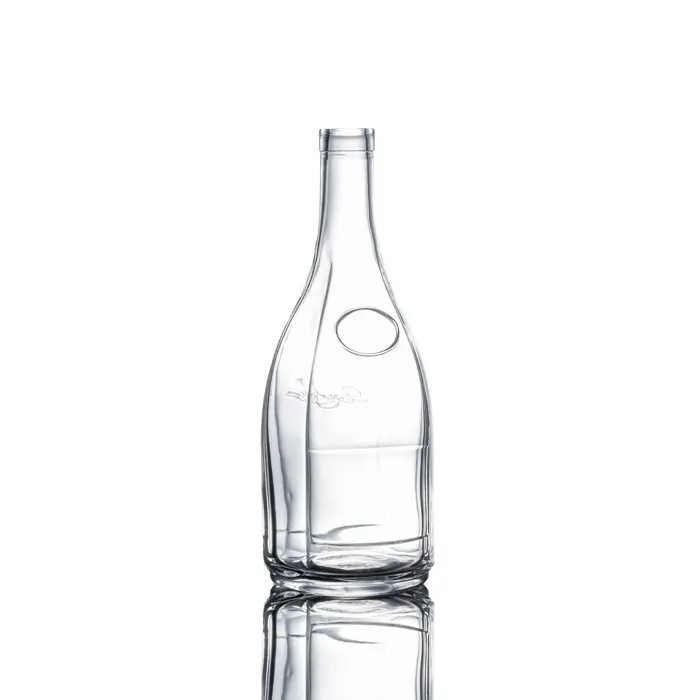 SHENGXI vuoto all'ingrosso bottiglie di vetro di Whisky di alcol Brandy liquore personalizzato 1000ml Vodka Whisky bottiglia