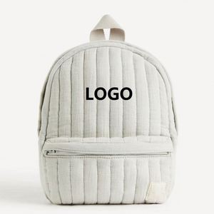 Mochilas Escolares Acolchadas de Algodón Suave para Niños, Personalizadas con Nombre, de Alta Calidad al por Mayor - Product Image 1