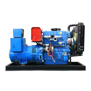 Watergekoelde 30kw Open Type Borstelloze Alternator 40kva Diesel Generator Open 30kva