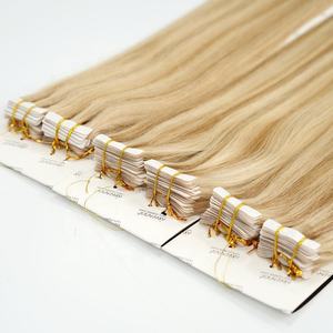 New Arrival <b>Seamless</b> Virgin <b>Hair</b> <b>Extensions</b> Invisible Brazilian Cuticle <b>Hair</b> Injected Tape-In Technology Machine Double Weft - Product Image 2