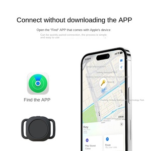 M Toàn Cầu Không Thấm Nước IP67 Pet <span class=keywords><strong>Tracker</strong></span> 4G Mạng Findmy Bluetooth Định Vị Apple IOS Hệ Thống <span class=keywords><strong>GPS</strong></span> Định Vị Mang 4G Mạng - Product Image 2