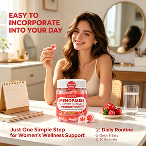 Gomitas OEM Superfood para el Alivio de la <span class=keywords><strong>Menopausia</strong></span>, Gomitas para el Alivio del SPM, Las Mejores Gomitas de Vitaminas para la <span class=keywords><strong>Menopausia</strong></span> - Product Image 5