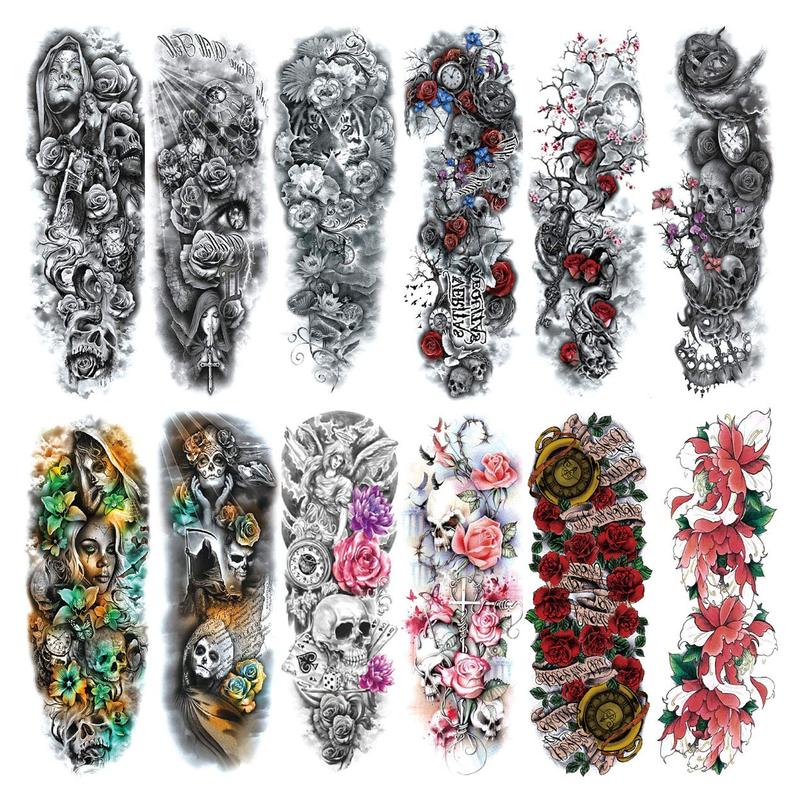 OEM Beauty Waterproof Rose Flowers Temporary
