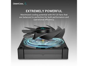 Refroidisseur de processeur liquide haut de gamme DeepCool <span class=keywords><strong>LT720</strong></span> 360 mm, ventilateurs FK120 FDB haute performance, bloc miroir infini multidimensionnel - Product Image 4