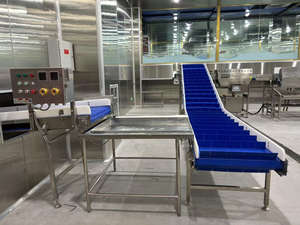 สายพานลำเลียงสำหรับการแปรรูปเนื้อแกะแพะหมูเนื้อวัว<span class=keywords><strong>ปลา</strong></span>อาหารทะเล - Product Image 4