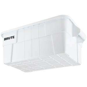 Eckiger Mehrzweckbehälter Von Rubbermaid Mit Schnappverschluss-Deckel, Inhalt 75,5 Litre, Weiß - Product Image 2