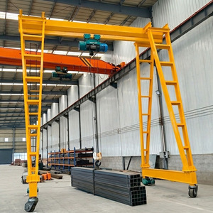 Grue à portique électrique à levage par élévation, 5 tonnes, petite grue mobile à portique - Product Image 1