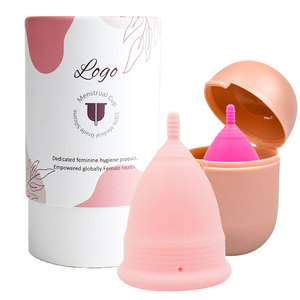 Coupe menstruelle réutilisable pour femmes Furuize, en silicone, mignonne, conforme à la norme ISO 13485 - Product Image 2