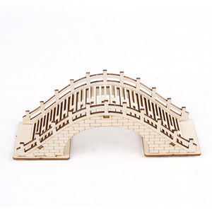 Ours d'or petit meuble de <span class=keywords><strong>cage</strong></span> pour animaux de compagnie avec échelle en bois décoratif <span class=keywords><strong>Hamster</strong></span> tour accessoires d'escalade motif solide jouets de couinement - Product Image 5