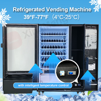 Distributeur automatique de snacks et de boissons réfrigérés avec paiement par QR