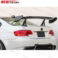 Aileron en fibre de carbone E92, adapté aux BMW M3 E92 2008-2013, aileron arrière modifié en fibre de carbone, diffuseur