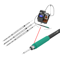 Ujung Solder Tembaga Presisi Seri JBC C210/C245 Original untuk Cartridge, Kompatibel dengan T210/T245 CDS/CDB