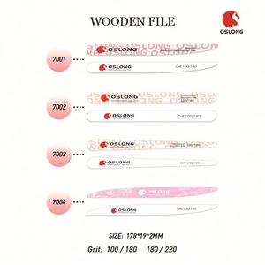 Customized Printed Manicure <b>Nail</b> <b>Files</b> Double Side 180/220 Wooden <b>Nail</b> <b>File</b> - Product Image 2