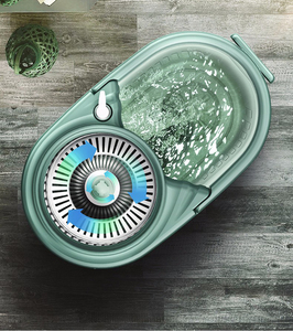 Hot Bán Tốt Nhất Dễ Dàng Làm Sạch Sợi Nhỏ Lau 360 Xoay Sạch Sàn Ma Thuật Lau Với Nhựa Xô - Product Image 3