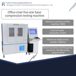 Machine d'essai de compression statique multifonctionnelle pour pieds de chaise de bureau, machine d'essai de pression pour pieds de chaise - Product Image 4