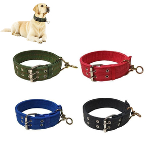 Collar de Nailon Ajustable para Mascotas con Múltiples Orificios, Doble Costura Reforzada, Lavable, Antiadherente al Pelo, Accesorio para Perros PHAR-07, Todos los Tamaños - Product Image 1
