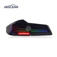 Ensemble de feux arrière LED RGB pour BMW Série 5 G30 G38 2018-2021 12V 6000K Plug and Play, feu de recul