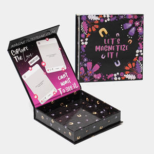 Маленькая Магнитная Подарочная жесткая коробка с логотипом на заказ, перерабатываемая бумажная упаковочная коробка для ювелирных изделий, духов - Product Image 3