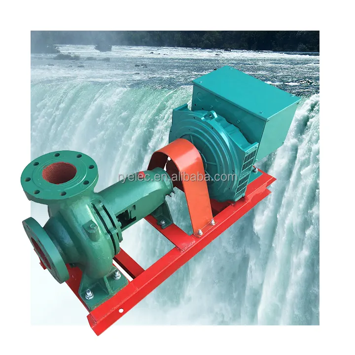 5kw Francis Waterturbine Permanente Magneet Dynamo