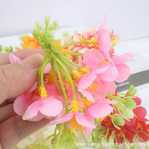 Fleurs en soie, marguerites artificielles pour mariage, accessoires pour cheveux de mariée, décoration intérieure, accessoires de photographie en extérieur - Product Image 3