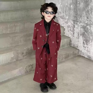 <span class=keywords><strong>Completo</strong></span> da Bambino - Nuovo Stile Autunno 2026, Abito da Cerimonia per Bambini, Vestito da Damigella, <span class=keywords><strong>Completo</strong></span> per Esibizioni, <span class=keywords><strong>Elegante</strong></span> - Product Image 4