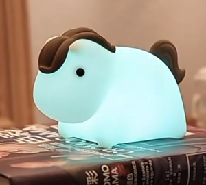 โคมไฟรูปม้าซิลิโคน ไฟกลางคืนแบบชาร์จ USB ไฟ LED สำหรับเด็ก โคมไฟข้างเตียง ควบคุมการเปลี่ยนสีด้วยการแตะ ปรับความสว่างได้ ไฟ RGB สำหรับห้องเด็ก - Product Image 3
